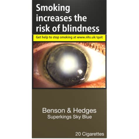Benson And Hedges Sky Blue Superkings Cigarettes 20 Pack Buy Online