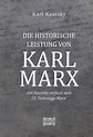 Die historische Leistung von Karl Marx // Politik & Geschichte ...