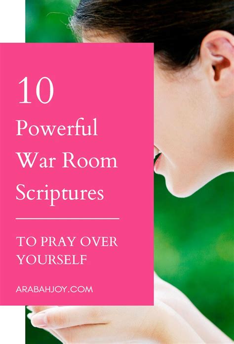 10 Powerful Scriptures With War Room Prayers Free Printable Artofit