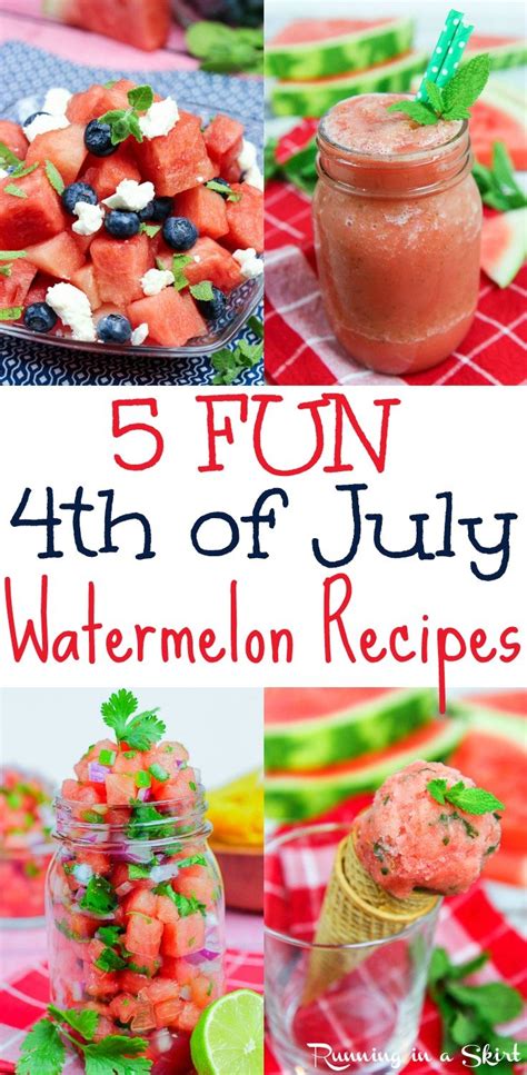 5 Fun 4th Of July Watermelon Recipes