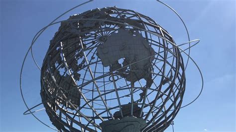 Worlds Largest Steel Globe The Unisphere Youtube