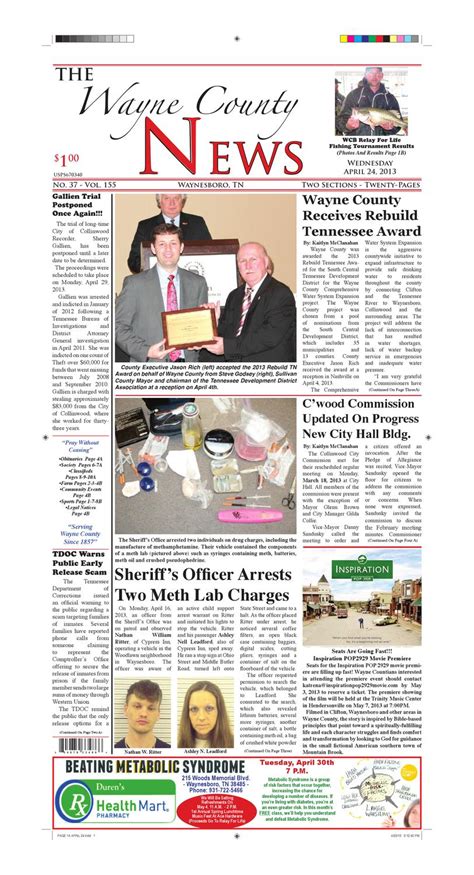 Wayne County News 04-24-13 by Chester County Independent - Issuu