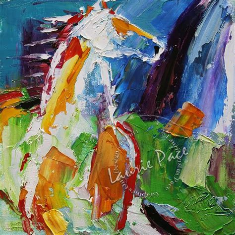 Horse 15 White Horse Horse Paintings By Texas Artist Laurie Pace