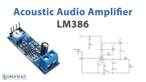 Acoustic Audio Amplifier Circuit Using Lm