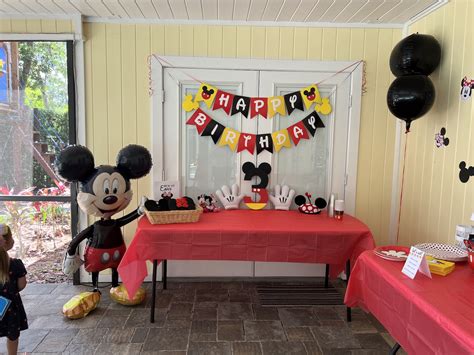 Mickey And Minnie Mouse Balloon Decorations Shelly Lighting