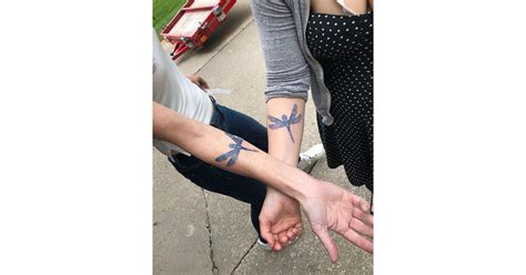 Dragonflies Mother Daughter Tattoos Popsugar Love And Sex Photo 2
