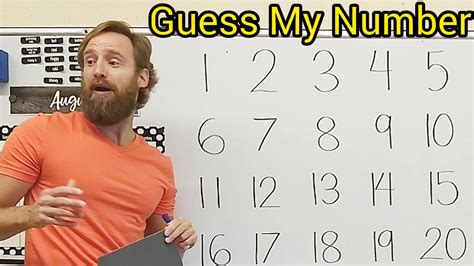 Number Game Number Practice Guess My Number Mr Bs Brain A Mini