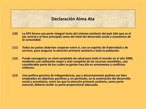 Ppt Declaración Alma Ata Powerpoint Presentation Free Download Id