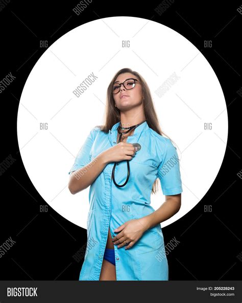 Sexy Female Doctor Image Photo Free Trial Bigstock