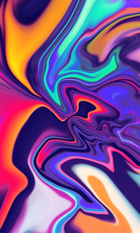 32 Colorful Abstract Iphone Wallpapers Wallpapersafari