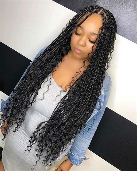 25 gorgeous braids with curls that turn heads goddess braids hairstyles braids with curls