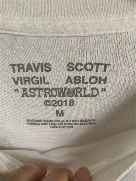 Travis Scott Off White Astroworld Grailed