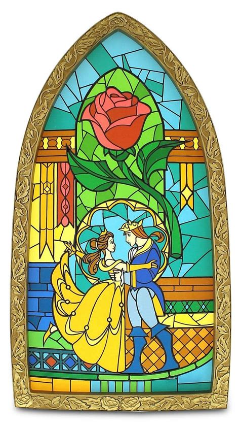 Beauty And The Beast Window Replica Us Disney Store Product Image