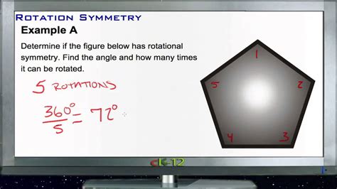 Rotation Symmetry Examples Basic Geometry Concepts Youtube