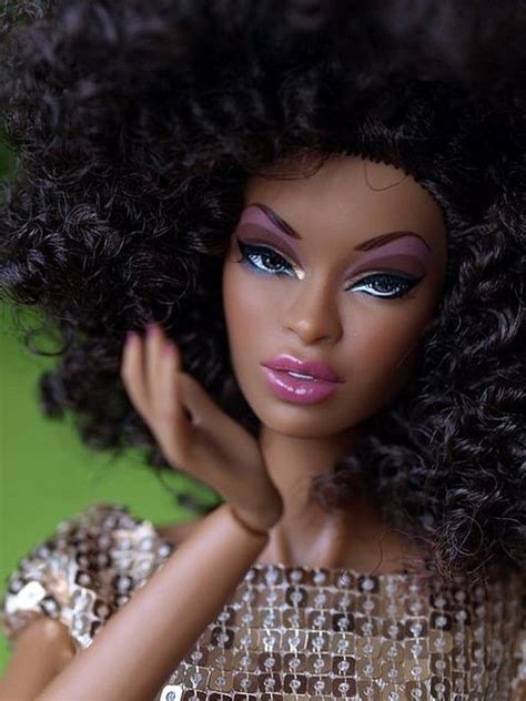 Adele Beautiful Barbie Dolls Natural Hair Doll Black Doll