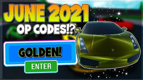 June 2021 All New Secret Op Codes Roblox Vehicle Tycoon Youtube