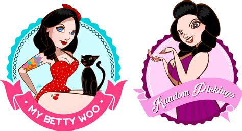 Clothing Accessories Logo Illustration Pin Up Girl Pin Up Style