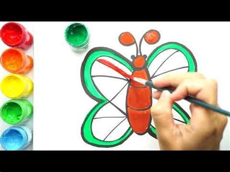 Lihat ide lainnya tentang cara melukis, lukisan, tips melukis. (1) Colorful Butterfly | Cara melukis dan mewarna rama ...