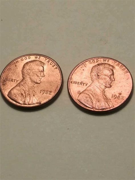 1982 Small Date Penny 25 Grams Extremely Rare 2 Pennies No Etsy