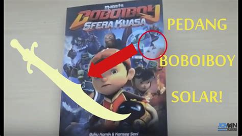 Perubahan boboiboy season 1 dan boboiboy the movie 2 (boboiboy transformation). Pedang Boboiboy Solar !? Boboiboy The Movie Komik - YouTube