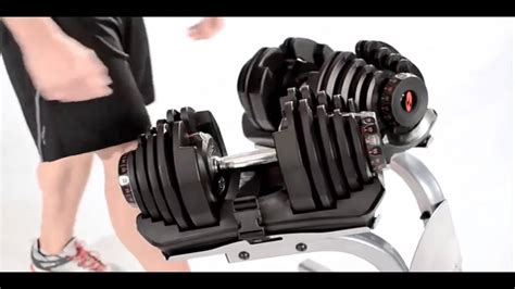 Bowflex Selecttech 552 Adjustable Dumbbells Pair Youtube