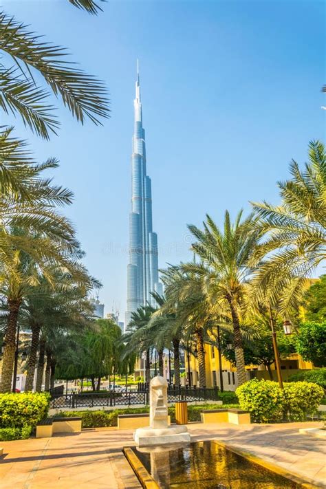 Burj Khalifa Skyscraper In Dubai Is The World Tallest Building