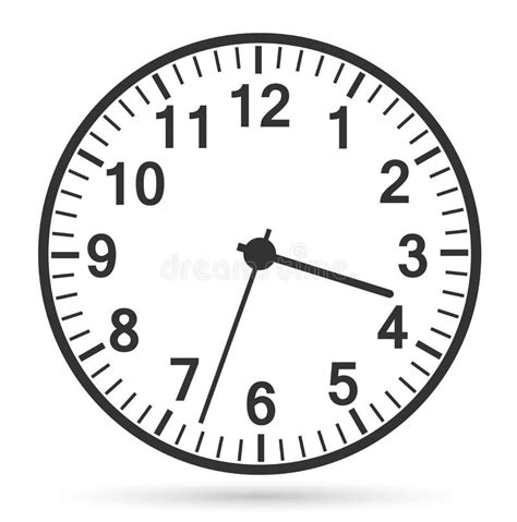 Clock Icon Illustration Vector In Simple Flat And 3d Icon Time Clip Art