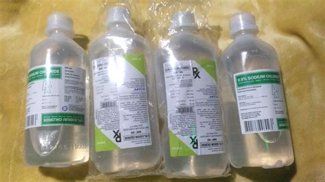 500cc Plain Normal Saline Solution Everything Else Others On Carousell