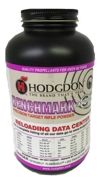 Hodgdon Powder Benchmark 1lb Bruno Shooters Supply