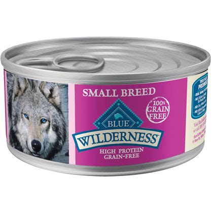 Our last wet dog food brand is the blue buffalo. Blue Buffalo Wilderness Small Breed Canned Dog Food ...
