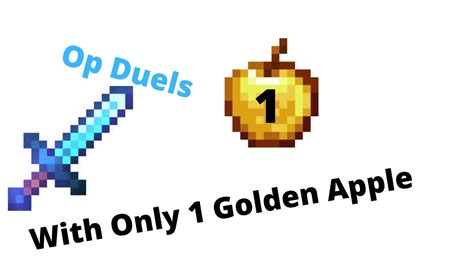 Op Duels With No Golden Apples Pvp Challenge Youtube