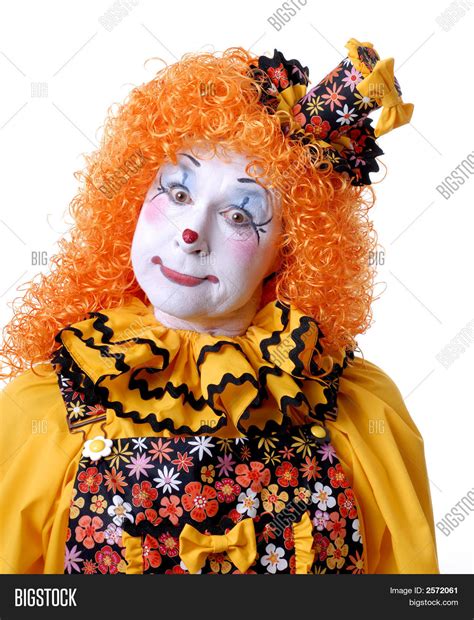 Female Circus Clown Image And Photo Free Trial Bigstock