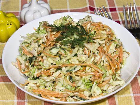 Салат пекинская диета Салат из пекинской капусты и корейской морковки, пошаговый фото-рецепт Салат из пекинской капусты и корейской морковки, пошаговый фото-рецепт Салат пекинская диета