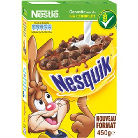 Céréales Nesquik Nestlé 450 g Bam courses Vos courses livrées
