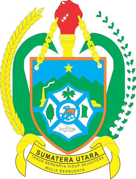 Logo Provinsi Sumatera Utara Vector File Cdr Coreldraw Downloadgratis Dan Mudah Agus