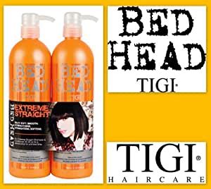 Styleshots By Tigi Bed Head Extreme Straight Tween Set Shampoo Ml