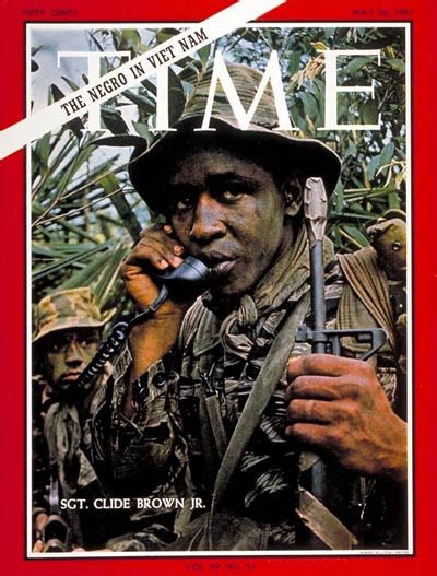 Time Magazine Cover Sgt Glide Brown Jr May 26 1967 Vietnam War