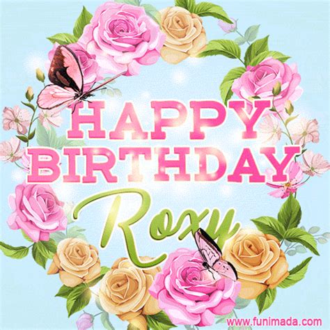 Happy Birthday Roxy Gifs Download Original Images On Funimada Com
