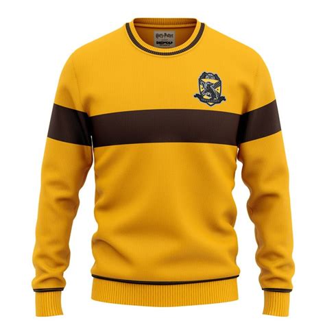 House Hufflepuff Sweater Official Harry Potter Merchandise Redwolf