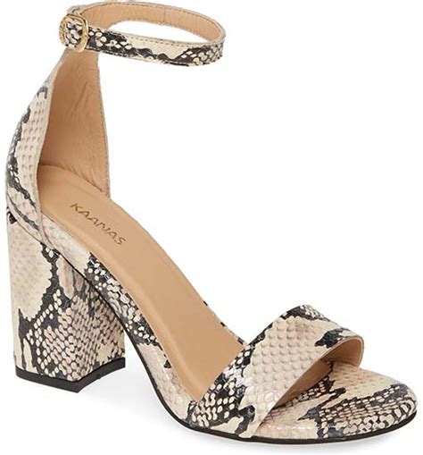 Trendy Snake Print Sandals You Ll Wear All The Time This Fall