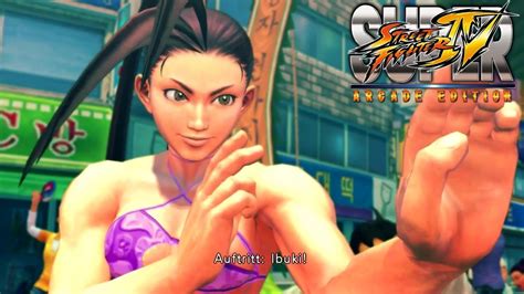 Ibuki Vs Chun Li Battle Super Street Fighter Iv Arcade Edition Youtube