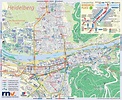 Heidelberg tourist map | Tourist map, Germany map, Map
