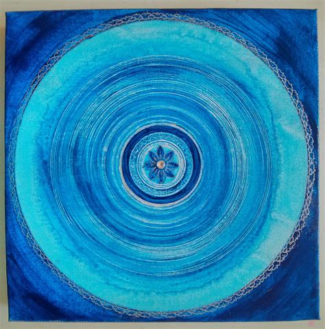 Water Mandala Mandala Painting Original Hand By Mandality