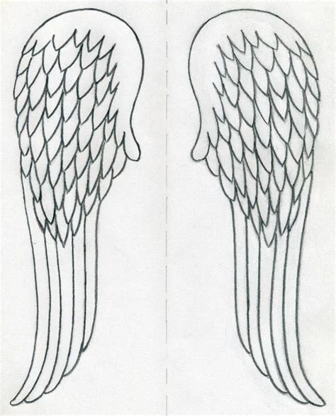 How To Draw Angel Wings Quickly In Few Easy Steps Angel Drawing
