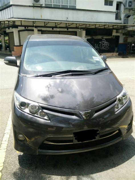 Ingin menikmati kereta sewa murah di selangor? Toyota Estima untuk disewa by Kereta Sewa Shah Alam