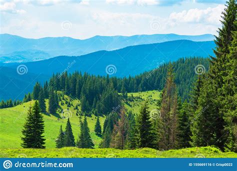 Mountain Hills Beautiful Mountain Landscape Hiking In The Mountains