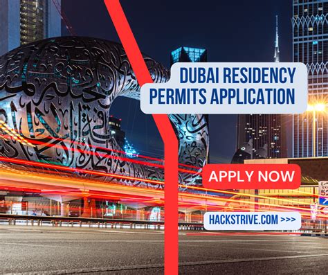 Dubai Residency Permits Application 2024 Hackstrive
