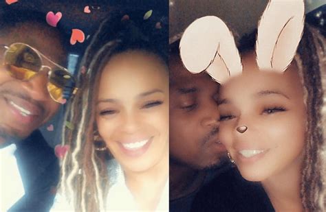 Love Like This Faith Evans Shares First Public Snap With New Husband Stevie J Following Las