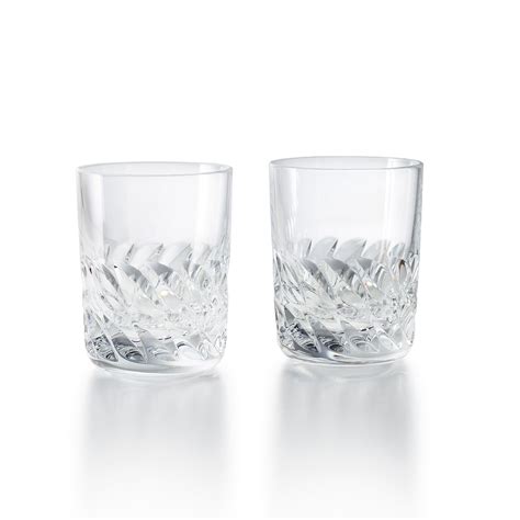 Baccarat Crystal Manhattan Shot Glass Tumbler 7 Pair