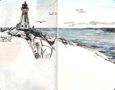 Maria Doerings Art And Adventures Drawings Exploring Nova Scotia